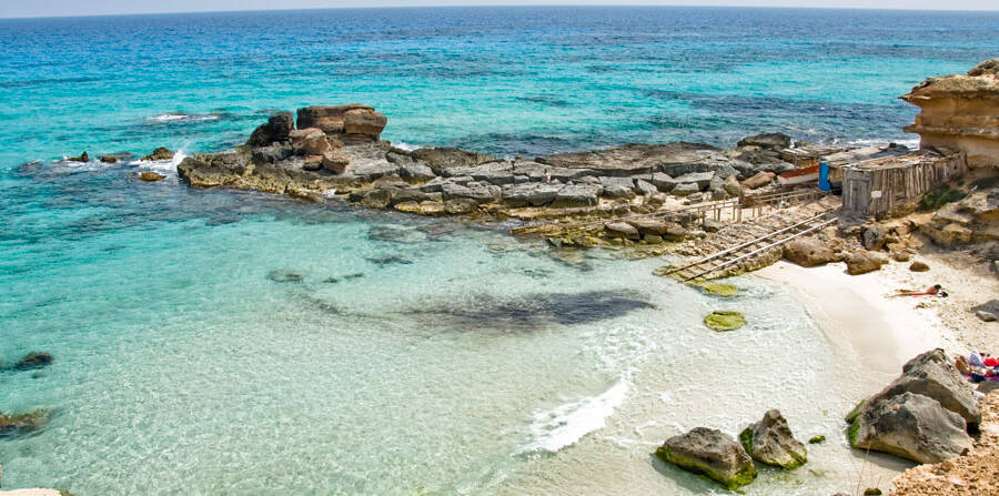 la mejor zona de formentera
